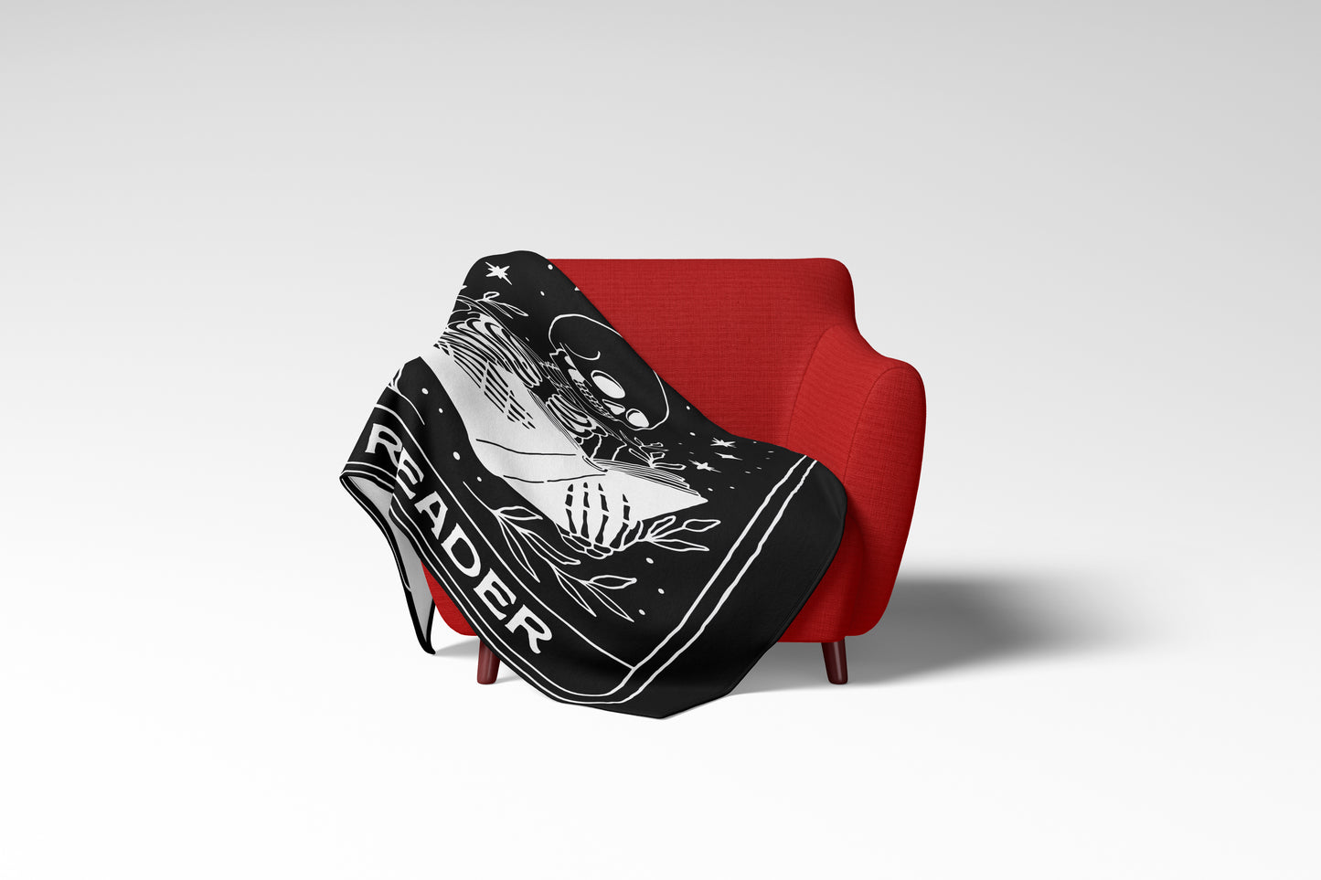 Tarot Reader Cozy Sofa Throw Blanket