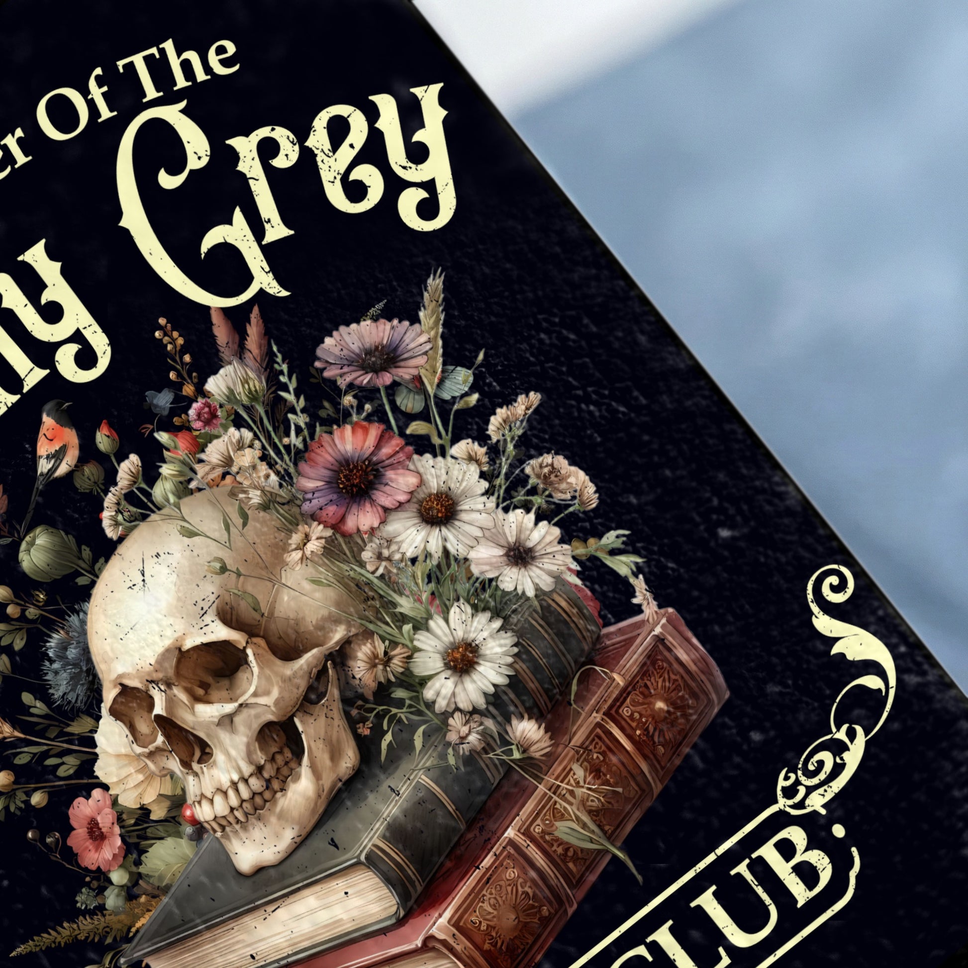 Member Of The Grey Club Skull Flowers Books product type