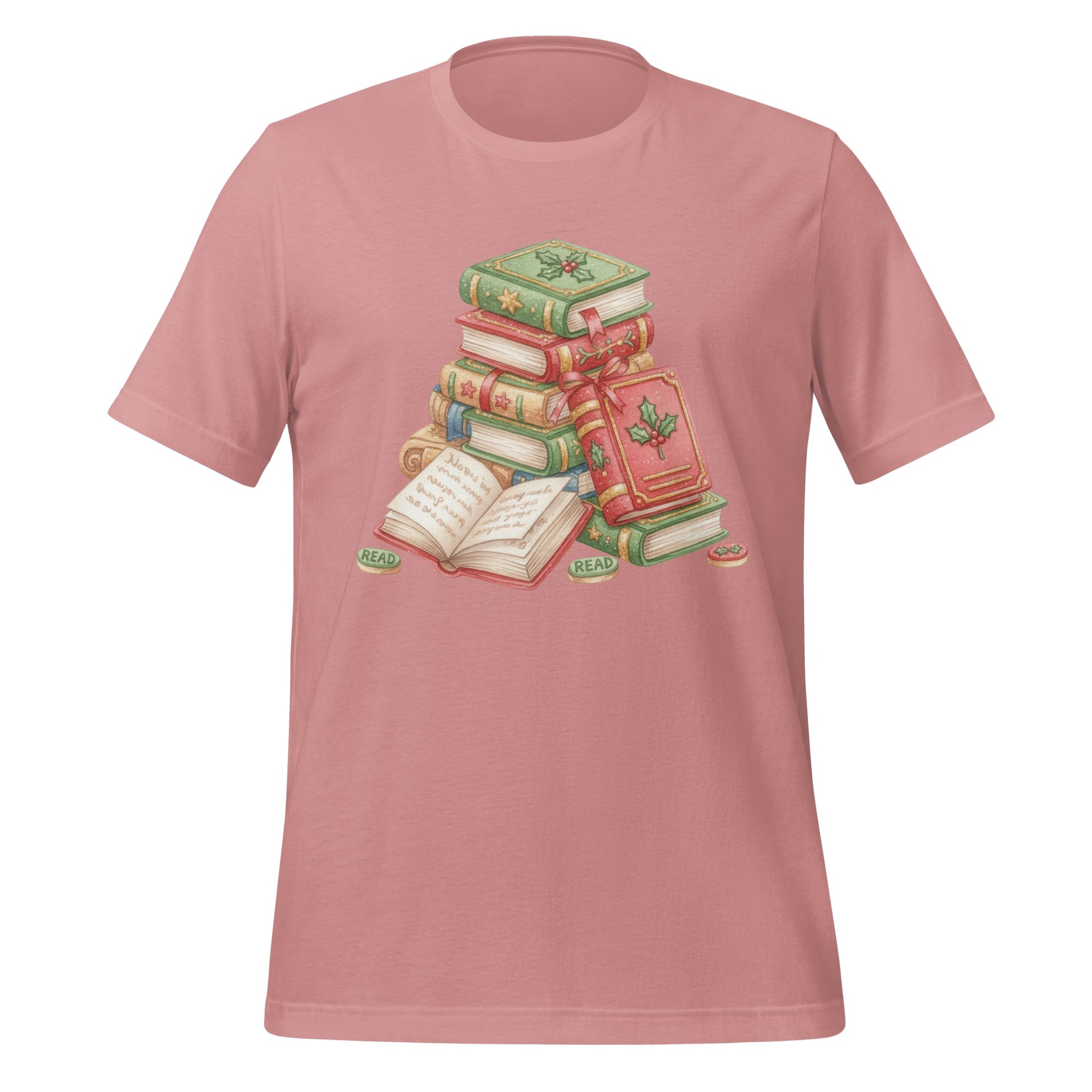 Christmas Books Graphic Unisex T-Shirt