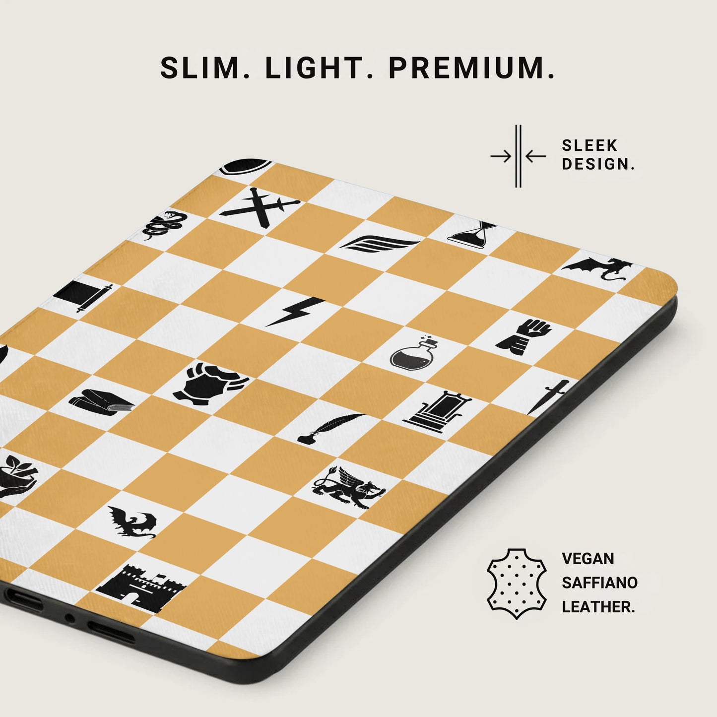 SLIM LIGHT PREMIUM SLEEK DESIGN Checkered Icons product type
