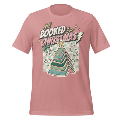 All Booked for Christmas Festive T-Shirt