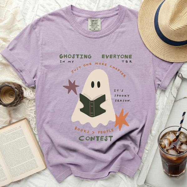 TBR Ghost Tee in Orchid