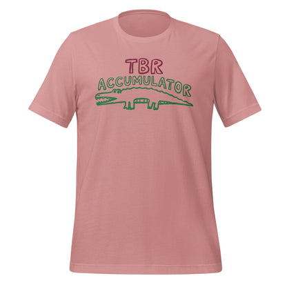 TBR Accumulator Green Crocodile Graphic T-shirt