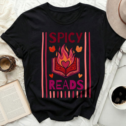 Spicy Reads Book Lover Passionate Reader product type