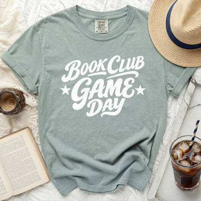 Book Club Game Day Tee