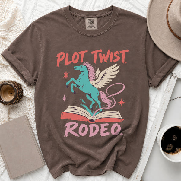Plot Twist Rodeo Tee in Espresso
