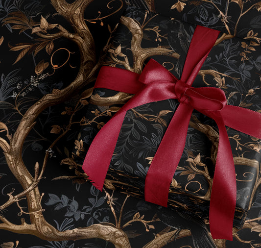 Elegant Tree Branch Design Gift Wrapping Paper