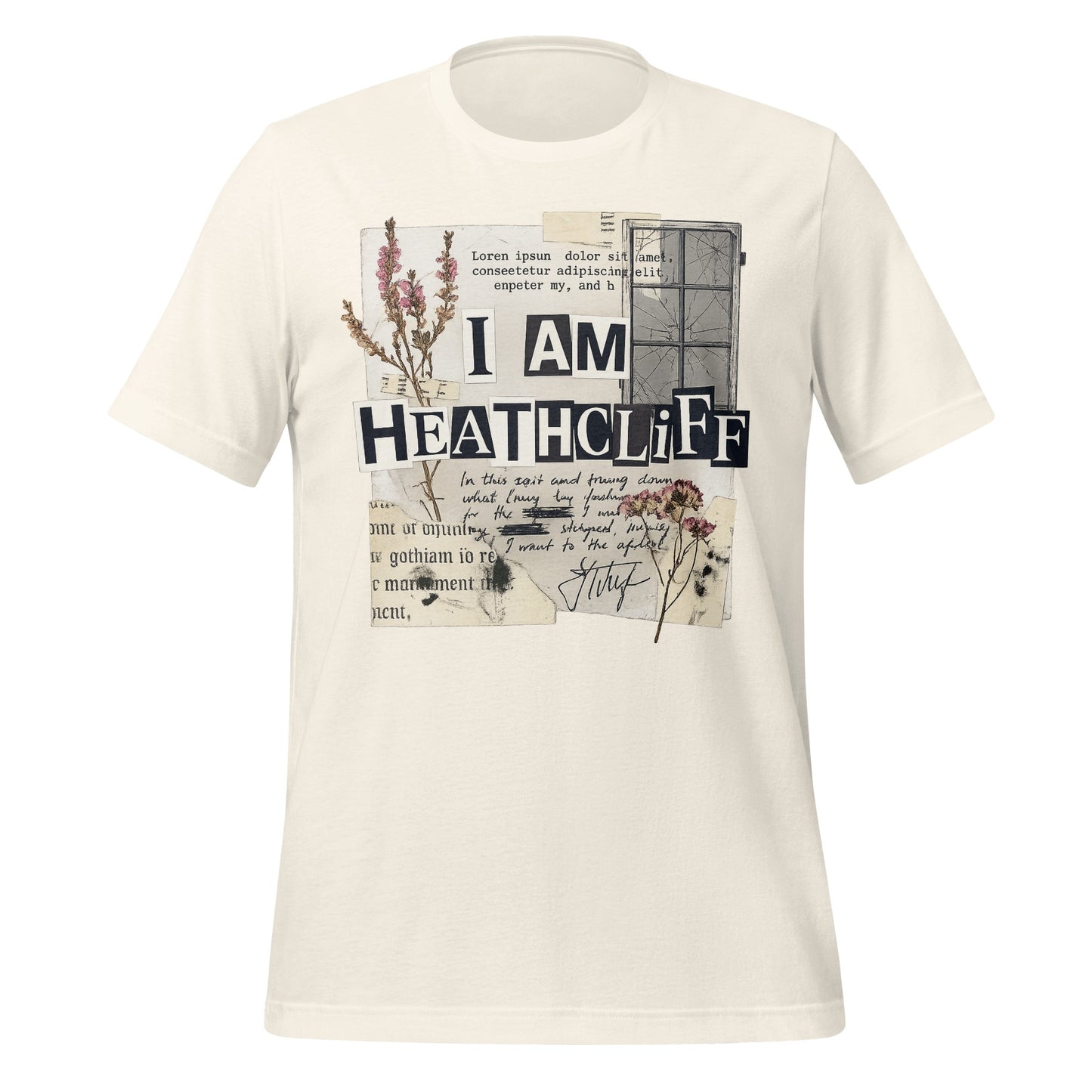 I Am Heathcliff Graphic Novel Design T-shirt