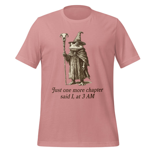 Just One More Chapter at 3 AM Wizard Shirt