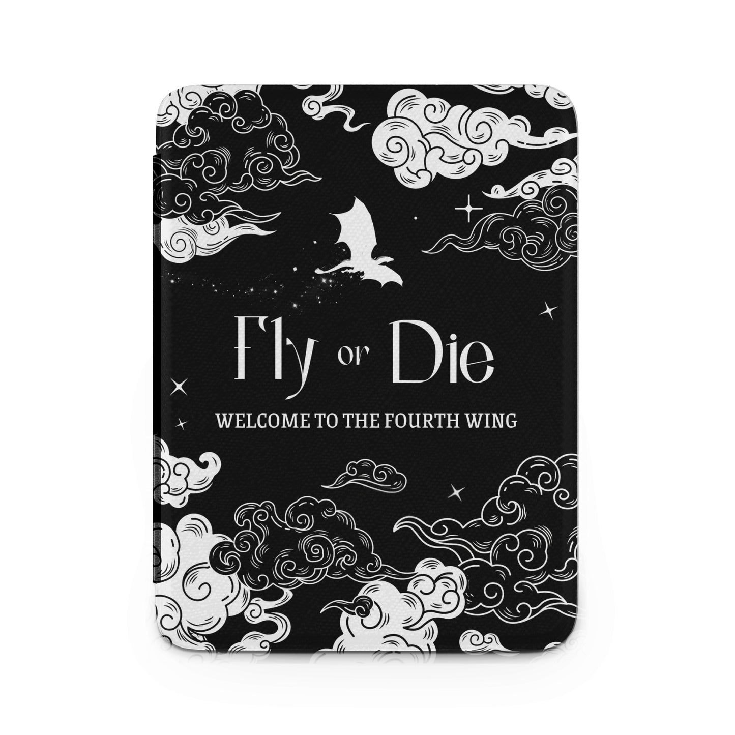Fly or Die Welcome to the Fourth Wing Dragon Clouds Stars product type