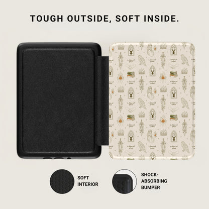 Tough Outside Soft Inside Fireheart Pattern Case product type