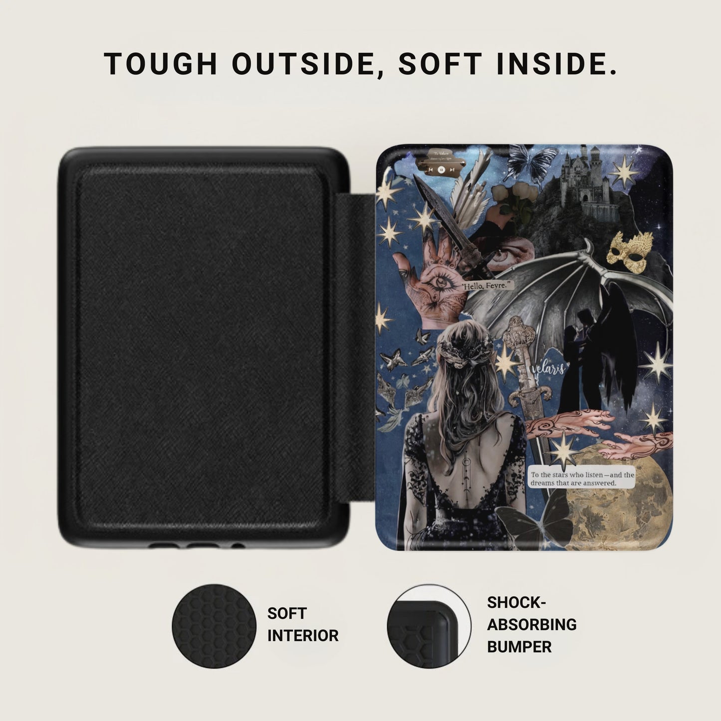 Tough Outside Soft Inside Velaris Fantasy Design product type
