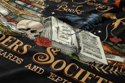 Enchanted Fantasy Books Art Print for Book Lovers