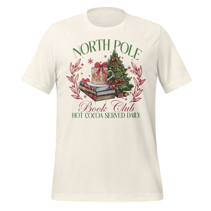 North Pole Book Club Hot Cocoa Served Daily T-Shirt