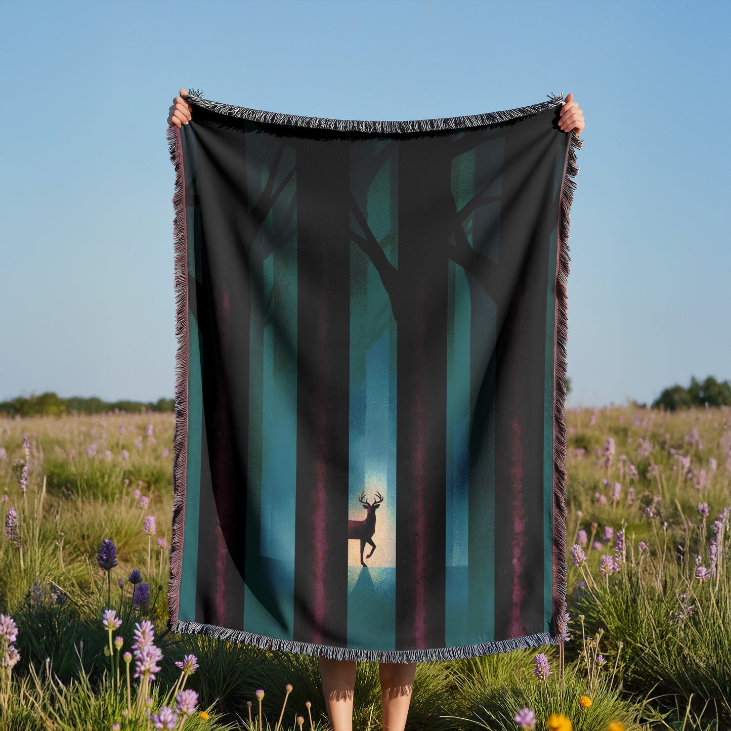 The Assassin's Blade Woven Blanket - MagicMerchEmporium