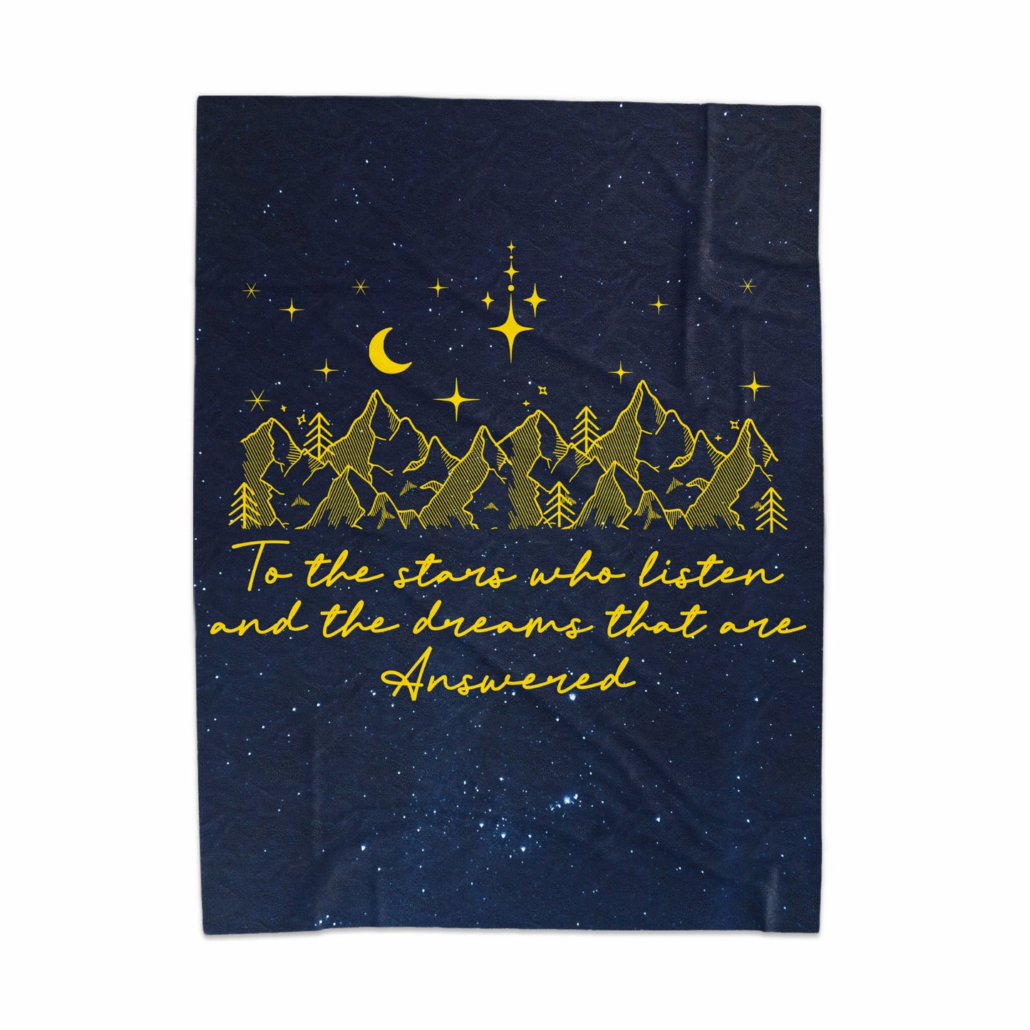 To the stars who listen and the dreams that are Answered product