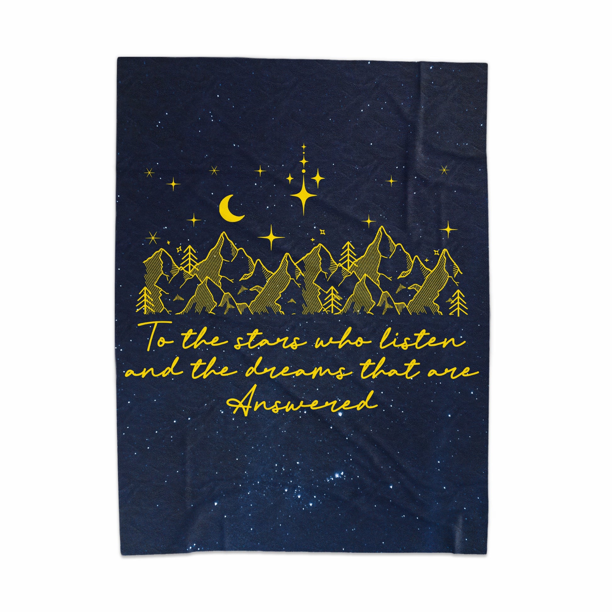 To the stars who listen and the dreams that are Answered product