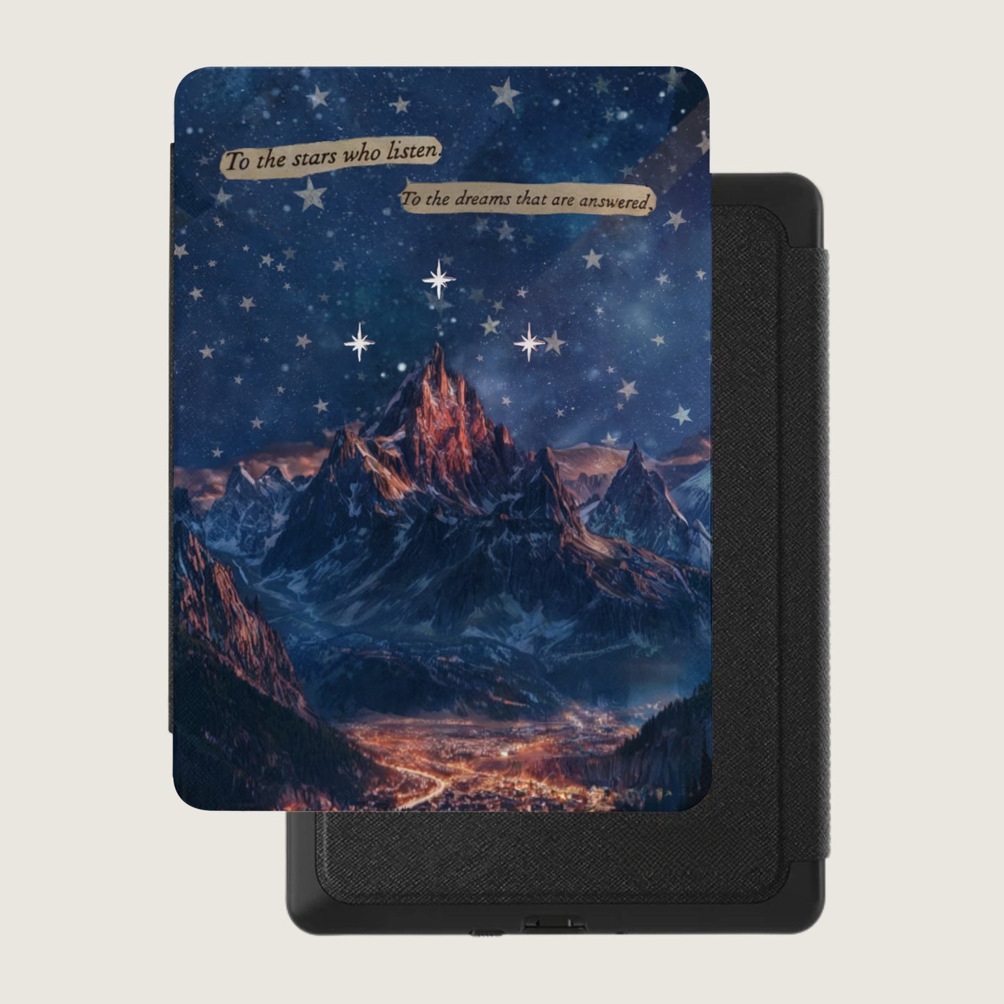 Stars Mountains City To the dreams that are answered product type