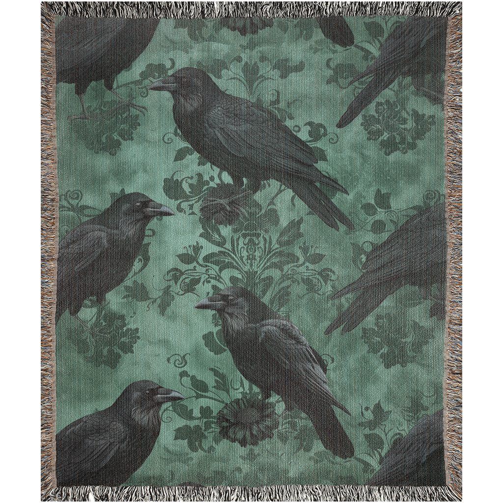 🖤 Edgar Allan Poe Blanket