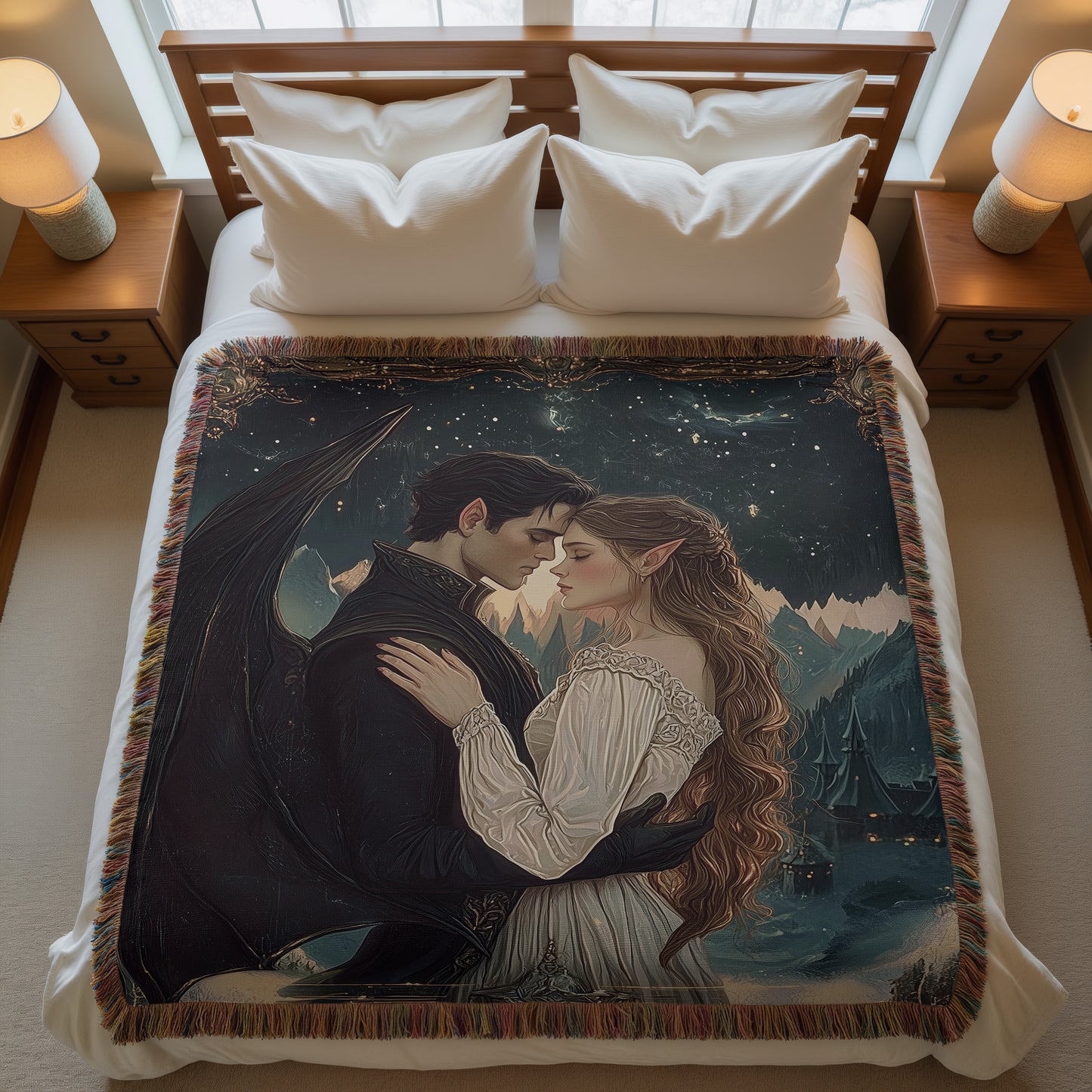 Rhysand & Feyre Blanket