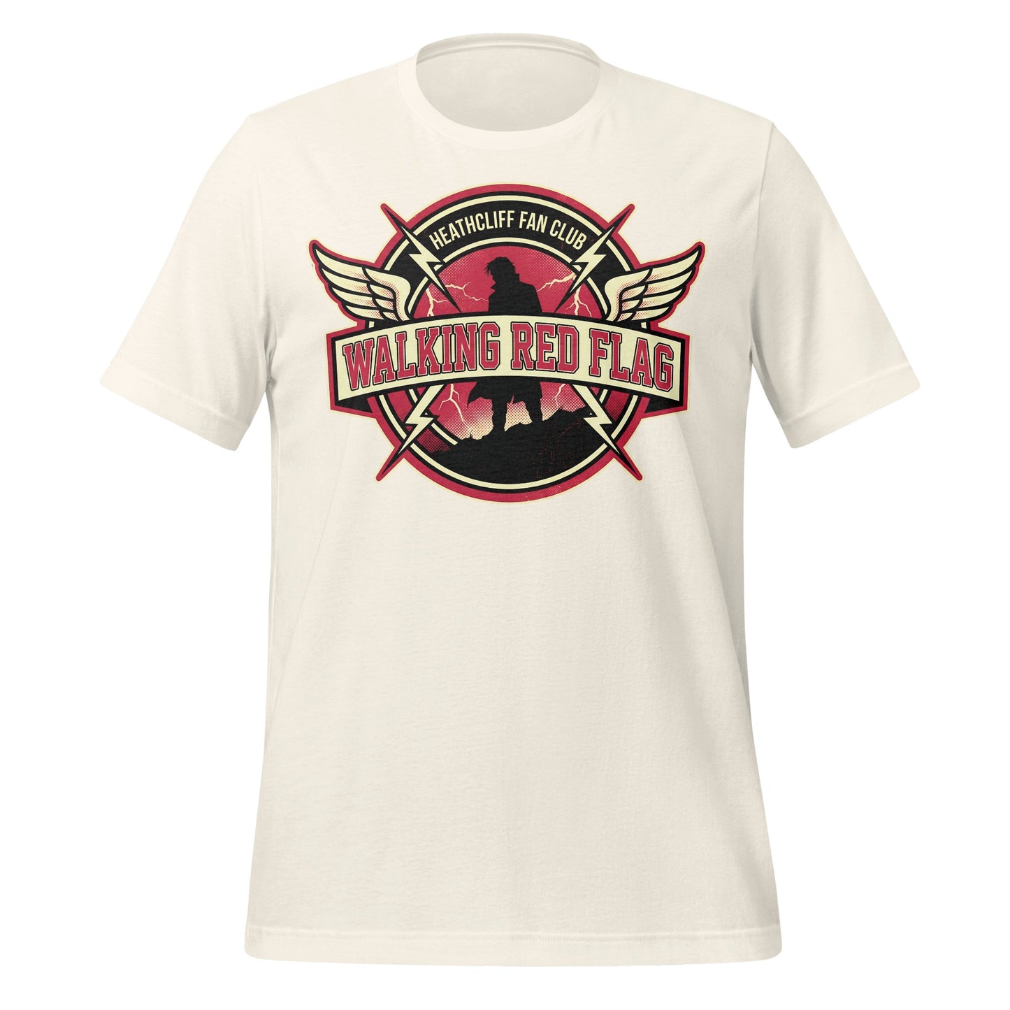 Heathcliff Fan Club Walking Red Flag T-Shirt