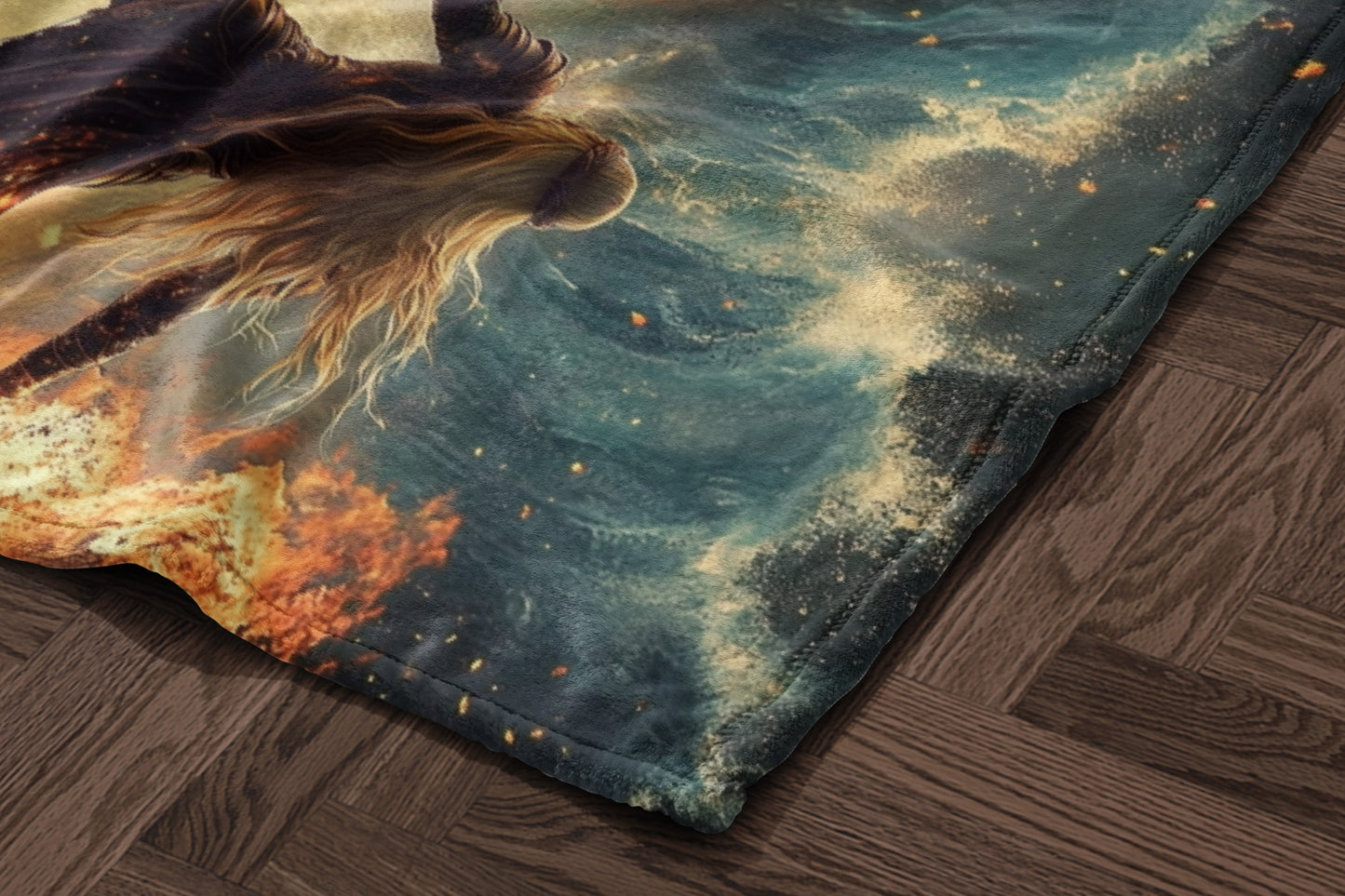 Energizing Adventure Art Printed Blanket