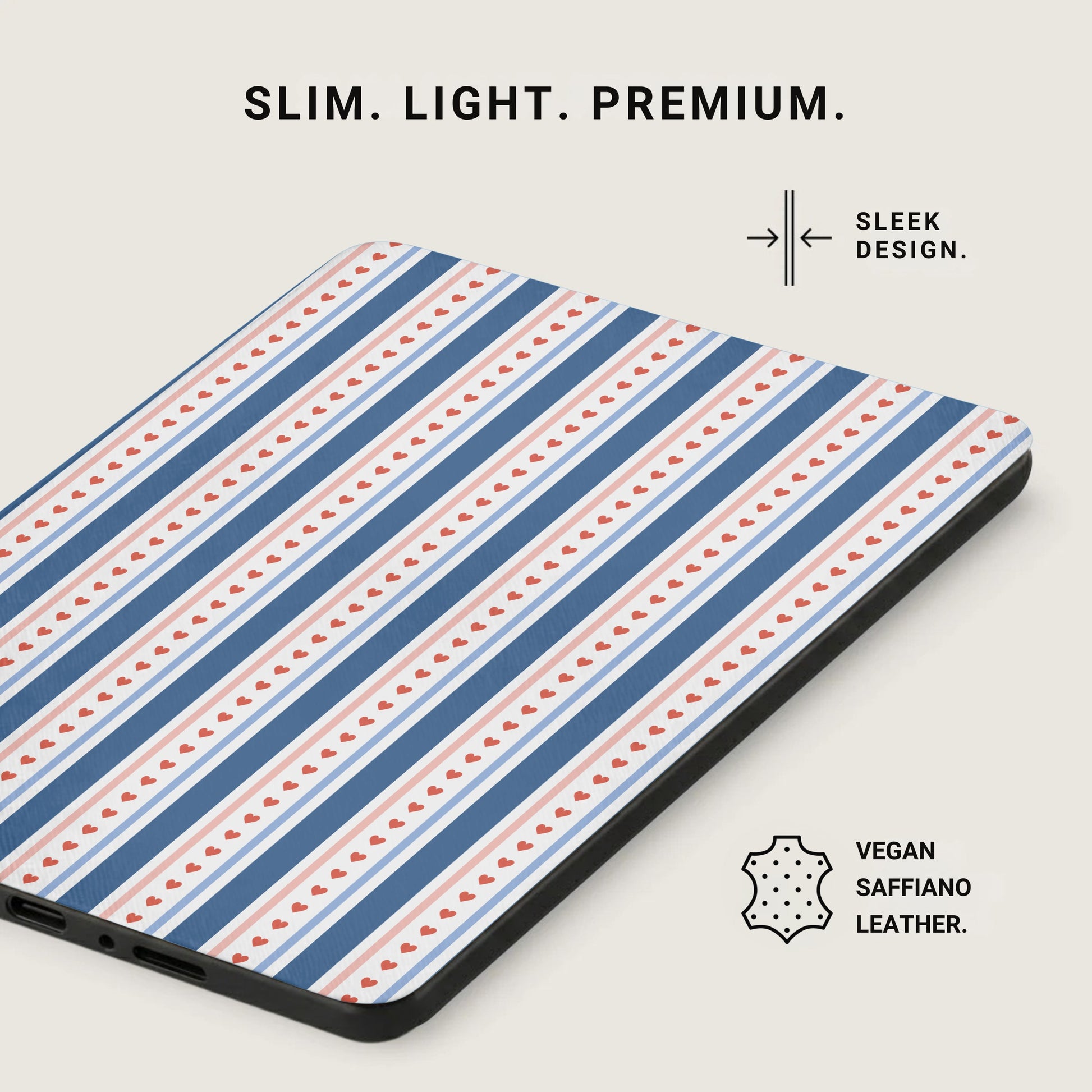 Slim Light Premium Striped Design Tablet Sleeve