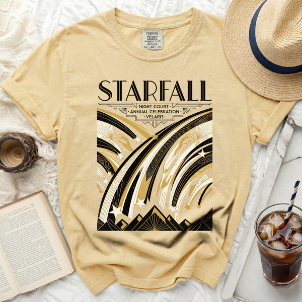 Starfall Night Court Tee in Butter