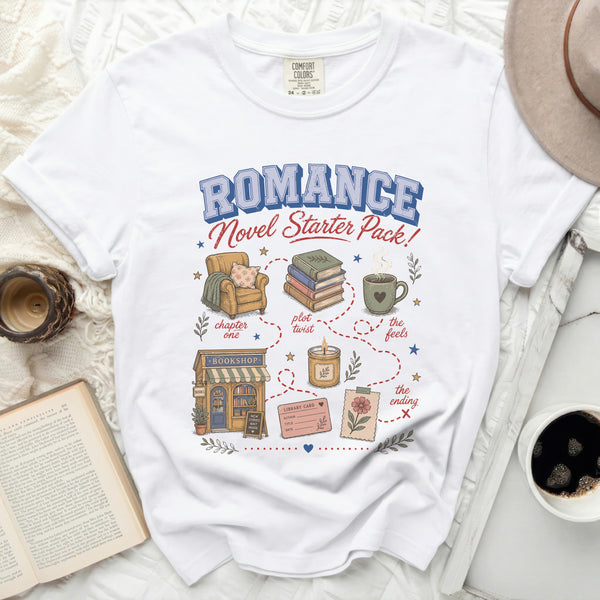 Novel Starter Pack Tee in White