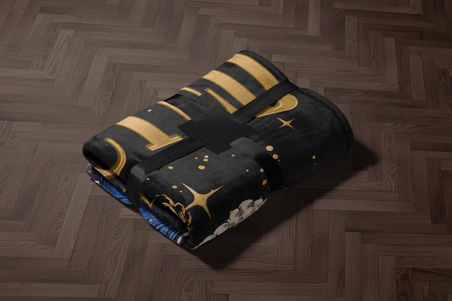 Starry Night Theme Cozy Blanket product