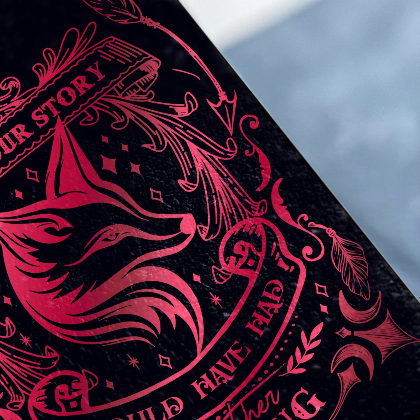 Red Fox Head Our Story Have Had Ornate Arrow Design product type