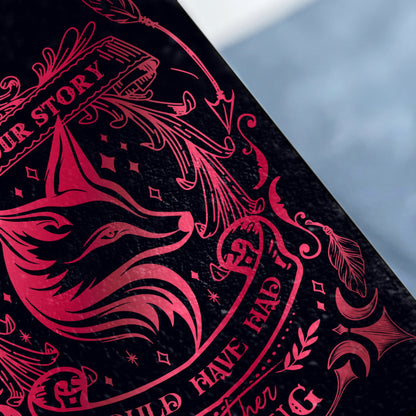 Red Fox Head Our Story Have Had Ornate Arrow Design product type