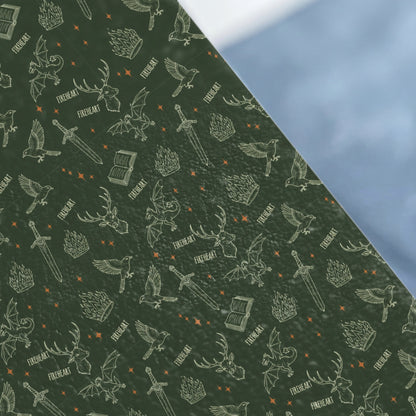 FIREHEART Mythical Creature Sword Crown Pattern product type