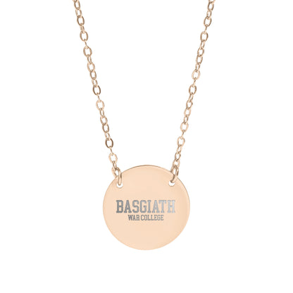 Basgath War College Inscribed Necklace Jewelry