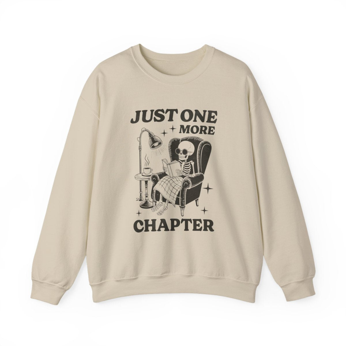 Just One More Chapter Skeleton Sweatshirt Casual Wear
