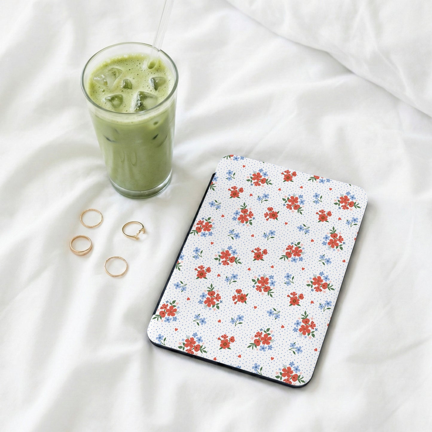 Floral Pattern Design Tablet Case Accessory