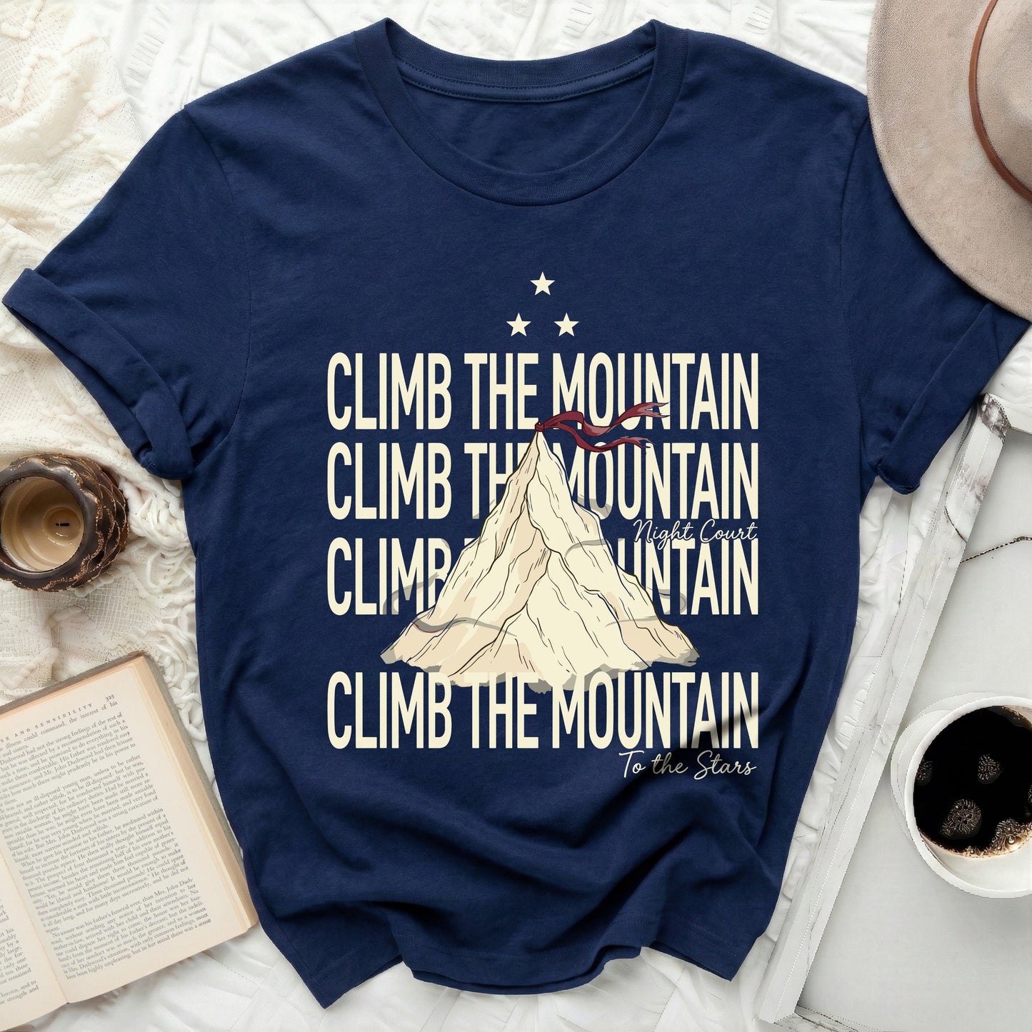 Climb The Mountain Night Court To The Stars TShirt product type