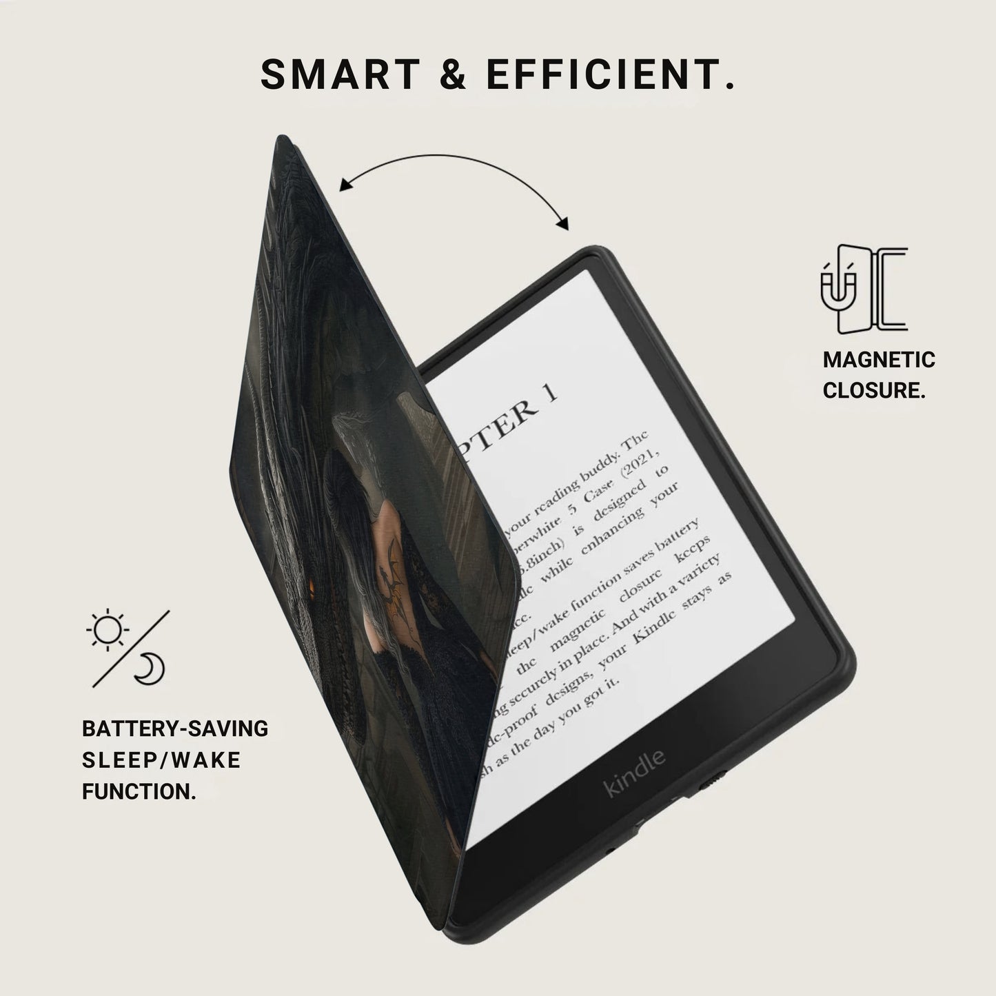Kindle Paperwhite 5 Case Magnetic Sleep Wake Smart product type