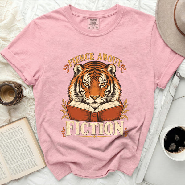 Fierce About Fiction Tee in Blossom