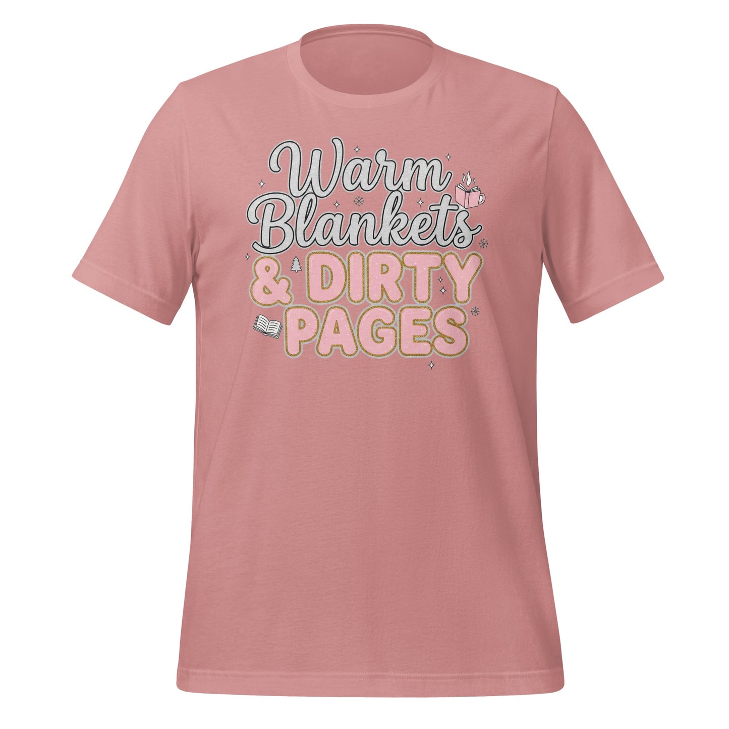 Warm Blankets and Dirty Pages Graphic T-Shirt