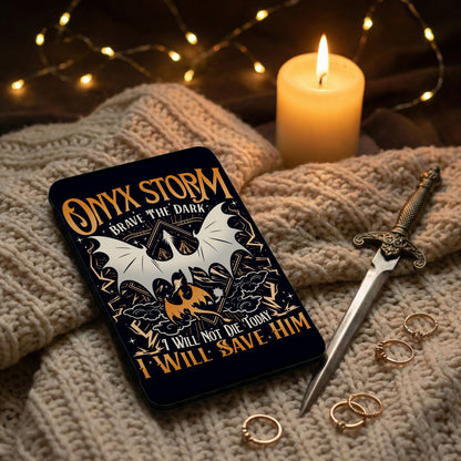 Onyx Storm Brave The Dark Dragon Art product type
