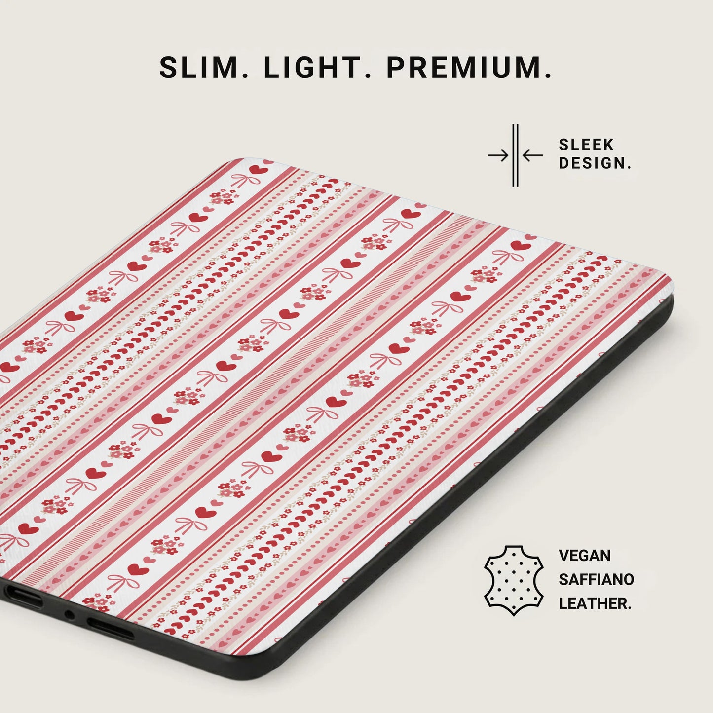 Slim Light Premium Sleek Design Vegan Saffiano product