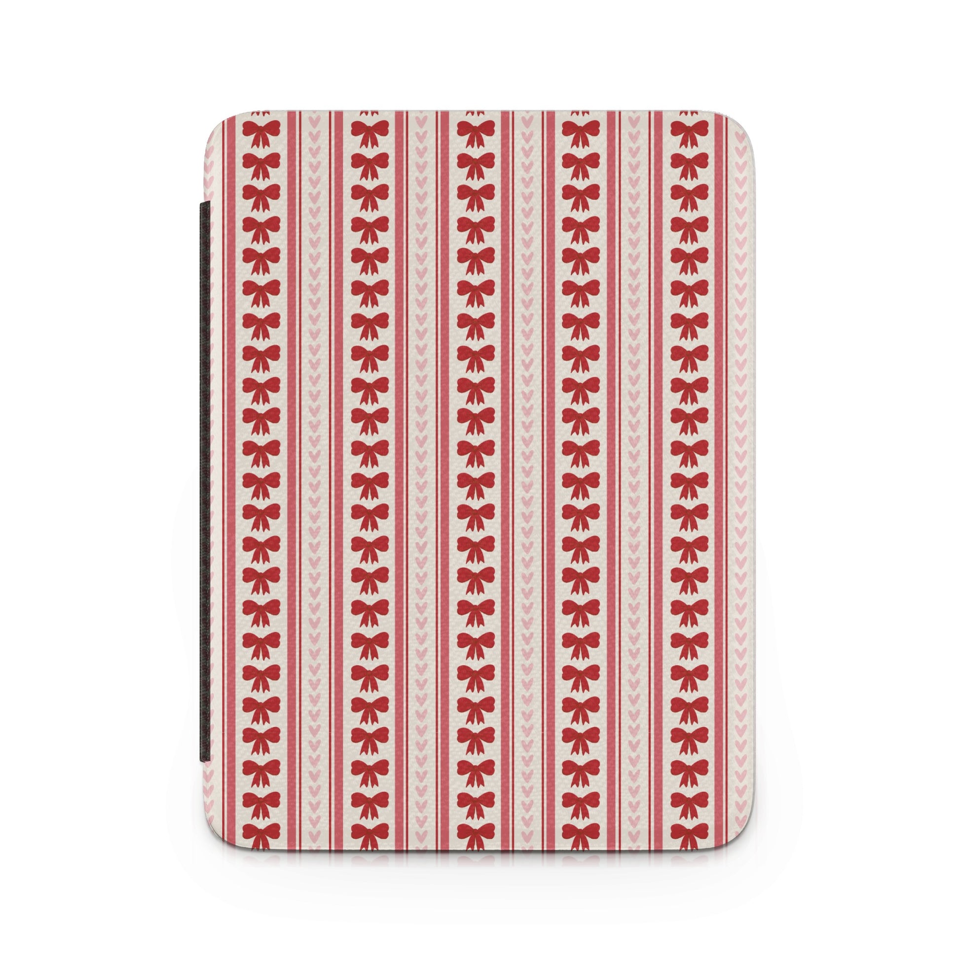 Stylish Red Bow Pattern Christmas Themed Case Cover
