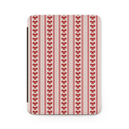 Stylish Red Bow Pattern Christmas Themed Case Cover