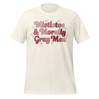 Mistletoe and Morally Gray Men Graphic T-Shirt