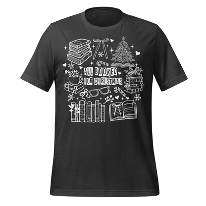 All Booked For Christmas Graphic Printed T-Shirt