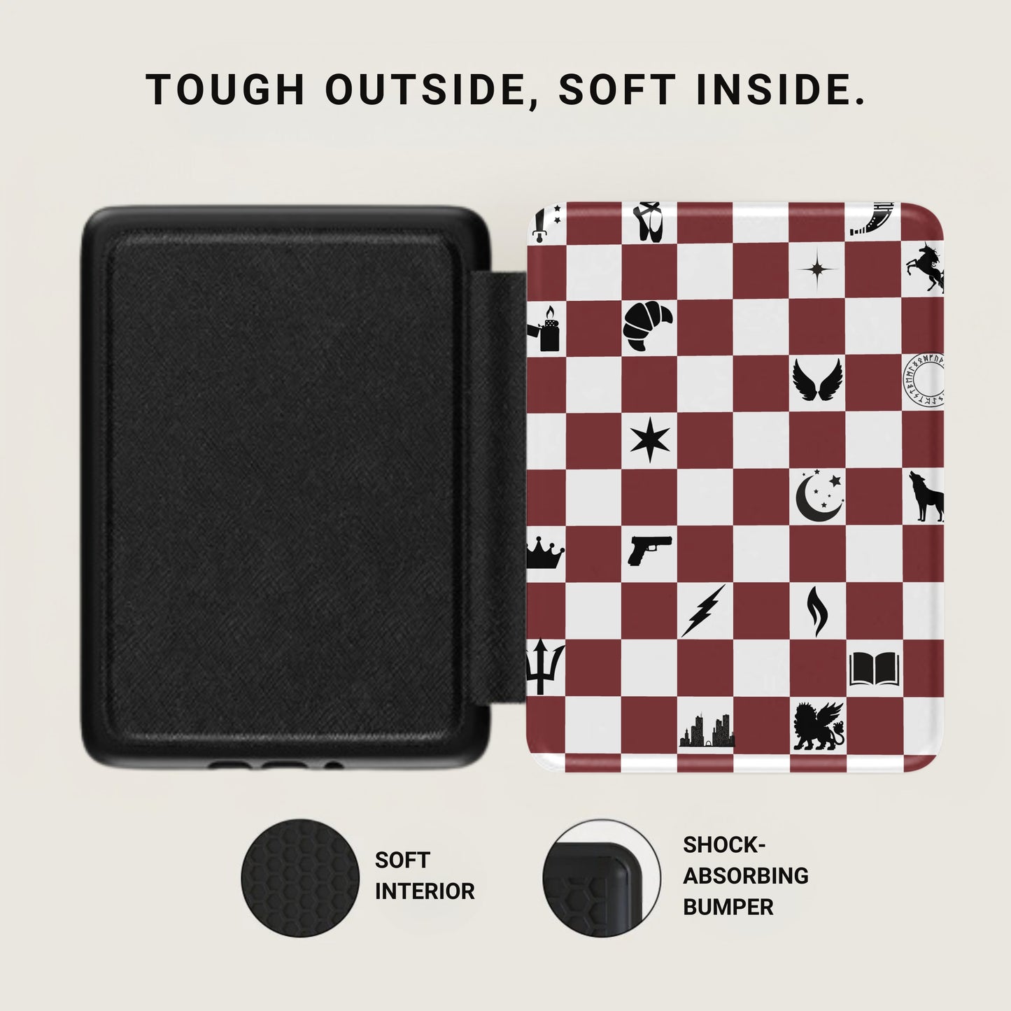 Tough Outside Soft Inside Shock-Absorbing Bumper product type