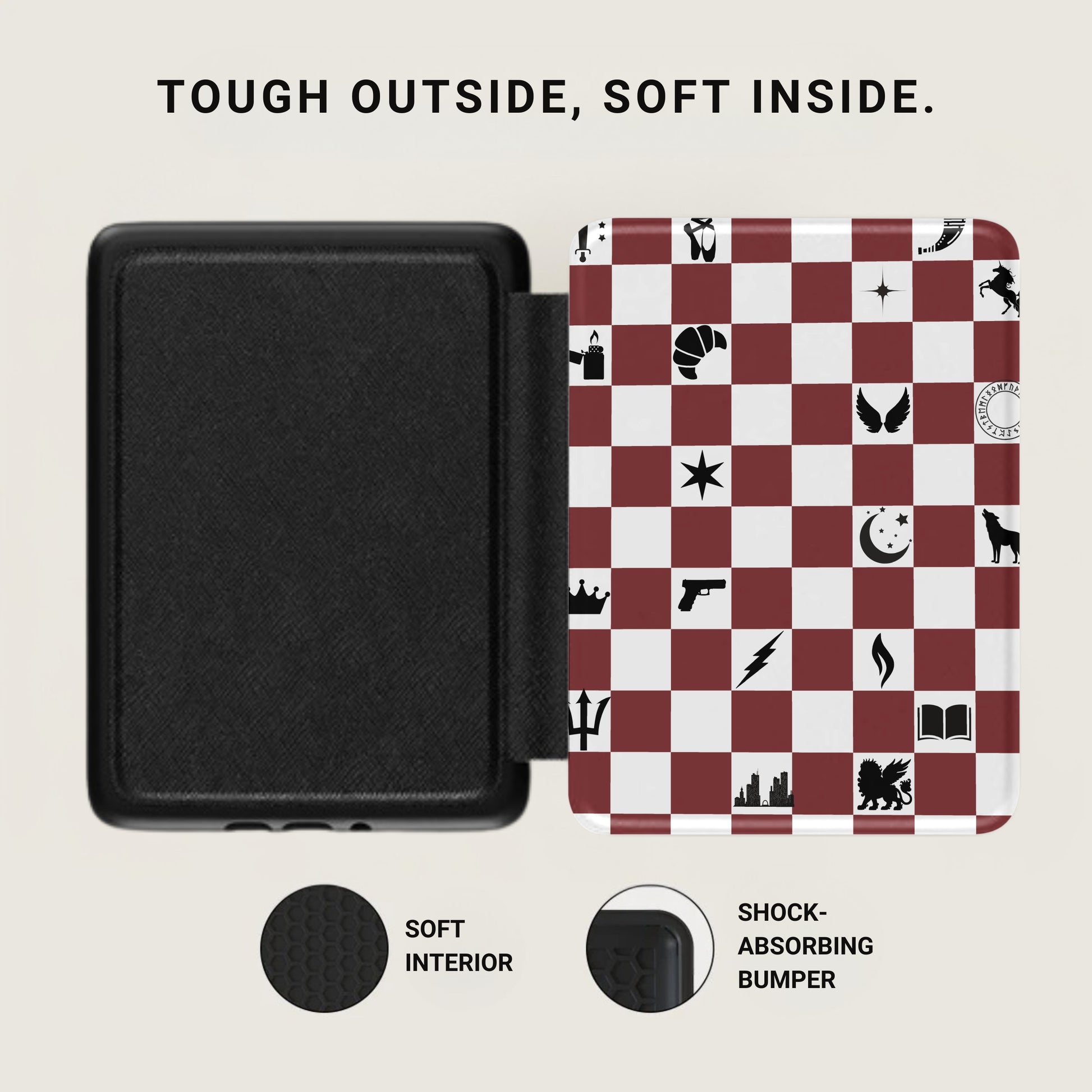 Tough Outside Soft Inside Shock-Absorbing Bumper product type