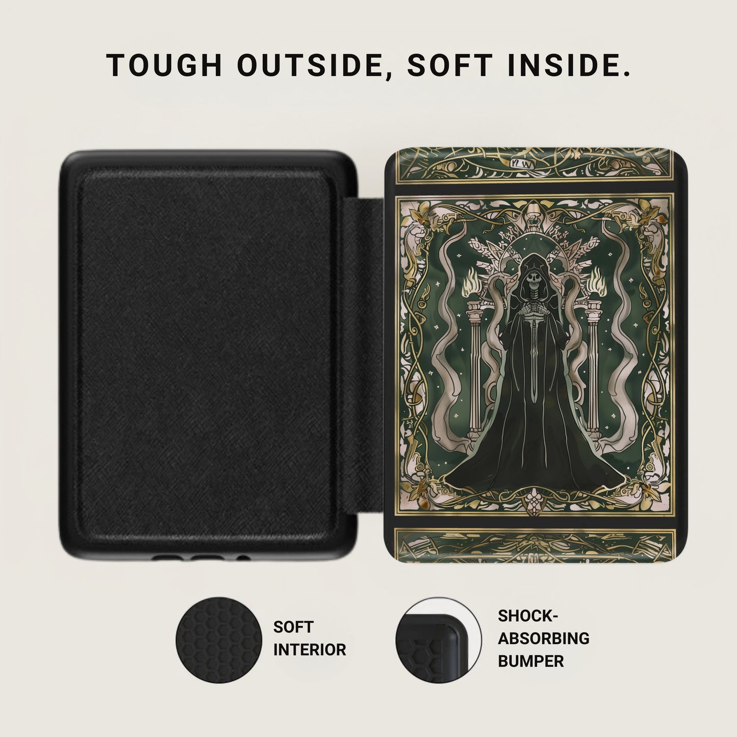 TOUGH OUTSIDE SOFT INSIDE Shock-Absorbing Bumper product type