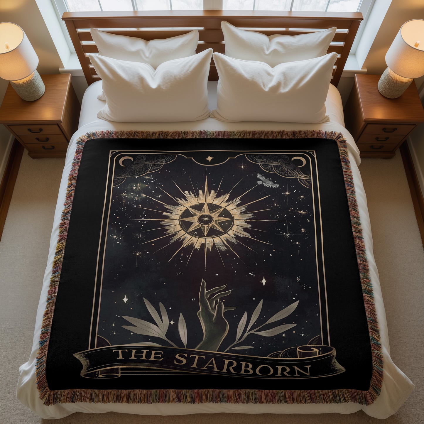 The Starborn Celestial Woven Blanket